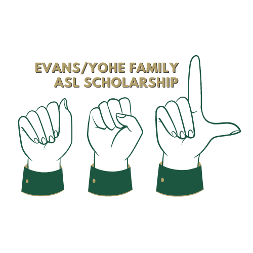 Evans/Yohe Family ASL Scholarship Logo