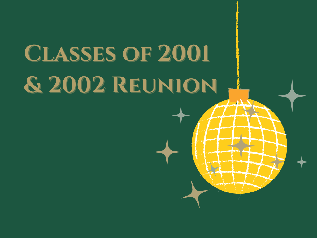 Classes of 2001 & 2002 Reunion Calendar Image