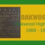 Oakwood High School 1968-1975 banner